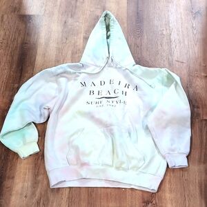 Dreamsicle Ladies Hooded pullover sweatshirt with pouch pocket and drawstring